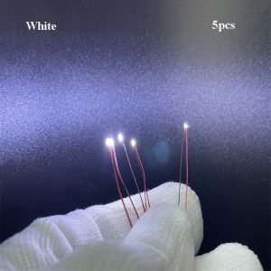 CANICECA 5pcs DIY Materials Figurines Building Blocks Wires 0603 Multicolors Led SMD Wires High Quality Red Black Line For Model Train