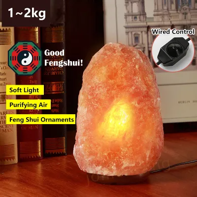 ✅SG Ready Stocks✅ JOMO Pure Himalayan Rock Salt Lamp Natural Shaped Air Purifier Ionizer Feng Shui 风水
