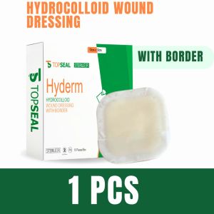 Topseal Hyderm Dressing Hydrocolloid 10x10cm (1pcs) | Sterile | Thin / Border Type
