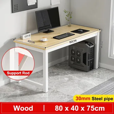 STON Computer Table Notebook Simple Modern Meja Komputer Student Study Office Desk Reinforced Writing Desk Meja Belajar 电脑桌/学习桌