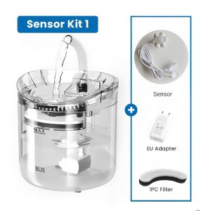 2L Pet Water Feeder Water Fountain Automatic Water Dispenser with Automatic circulation System Sensor Mute Automatic