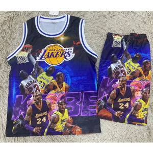Kids Sports terno jersey LAKERS 8-13Yrsold