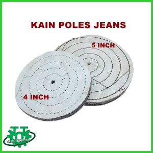 Kain Poles Jeans 4 inch 5 inch Kain Pemoles Gerinda Alat Poles Pengkilap Stainless