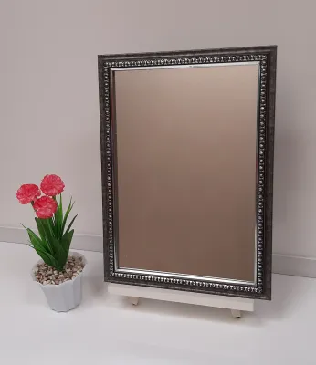 Cermin dinding ukuran real 44x32 Cm cermin murah berkualitas cermin gantung cermin rias cermin kamar mandi cermin kekinian