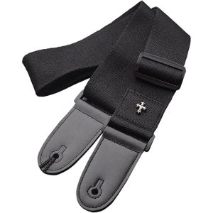 Electric Guitar Strap Acoustic Guitar Belt Straps Vintage Cross Personality Guitar Straps Pick Pocket Guitar Accessories