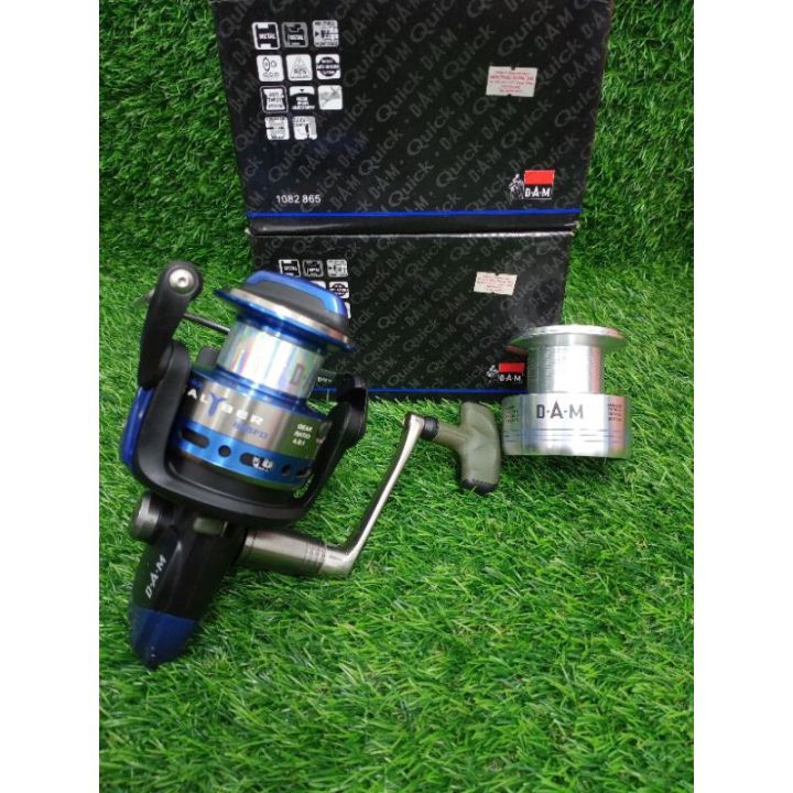 dam fishing reel malaysia Quick 5001 (VINTAGE, 9/10) as is – Anglers Central Vehicle Rack DAM Quick 6 SLS 7000FD