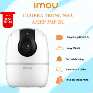 Camera Wifi Imou Xoay 360 3MP 5MP IMOU Ranger2 A52P - A32EP Trong Nhà - Hàng Chính Hãng Bảo Hành 24 Tháng