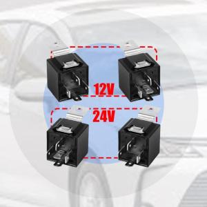 12V/24V 5 Pin 40A Rơ Le chịu nhiệt độ cao nhựa xây dựng tối ưu hóa mạch ổn định