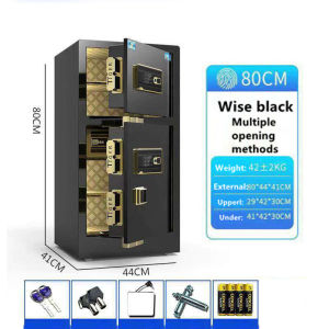 80CM Luxury Digital Depository Cash Fireproof Safe Box Brand New Safe Electronic Digital Safety Vaule