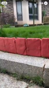 ઇଓ รั้วพลาสติกสำหรับสวน 10 ชิ้น DIY พับประกบพลาสติก พื้นสวนรั้วรั้วรั้ว รั้วแต่งสวน รั้วกั้นหญ้า รั้วกั้นทางเดิน สินค้าถูกส่งมาจากประเทศไทย