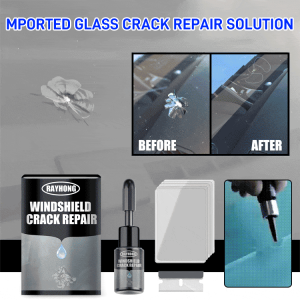 【Durable/Strong】Glass Repair Liquid/Glass Adhesive Fast Bonding Residue-Free Glue Crack Repair Residue-Free Repair Liquid For Broken Car Windshields