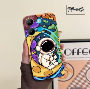 Softcase Gambar Cartoon Nasa Astronot PF-03 Case Vivo V40 5G Vivo V40 Pro Vivo V40 Lite