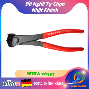 Kìm Cắt Càng Cua 160mm Cán Nhúng WIHA 26757 [chính hãng Đức/Germany giá rẻ]