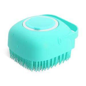 Spons Mandi Sikat Badan Silikon Shower Brush Silikon Lembut / Shower Brush Silicone / Spons Badan Bisa Isi Sabun Didalam