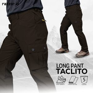 Celana Panjang Outdoor Pria Hikemore Taclito Terbaru
