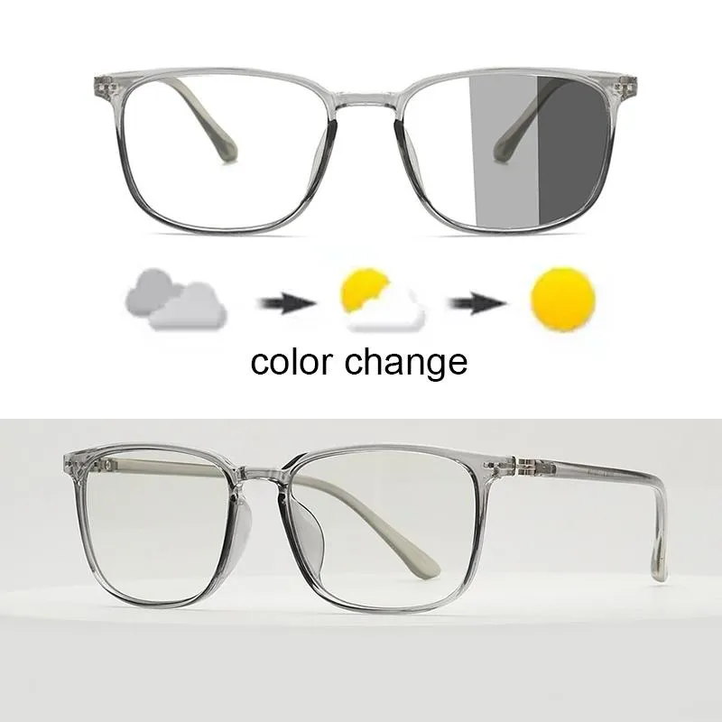 Anti Blue Light Glasses UV 400 Protection Photochromic Sunglasses