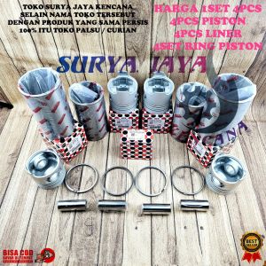 PISTON SET LINER SET RING PISTON SET DAIHATSU F70 TAFT GT UKURAN STD 1SET