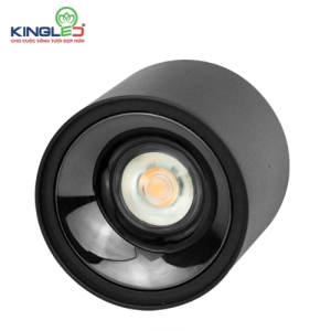 Đèn Led ống bơ chiếu rọi cao cấp MALACHITE KingLed DA-OBRC Series ốp trần 12W sang trọng