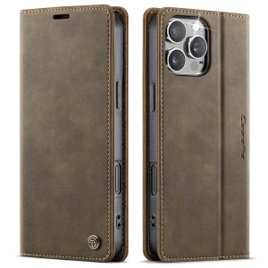 Vỏ điện thoại Cho iPhone 16 15 14 11 12 13 Pro Max iPhone 7 8 Cộng Với SE 2022 X XR XS Max Kinh Doanh Từ Ví da nắp gập có khe cắm thẻ Bìa