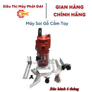 Máy Soi GỗAlu ACZ 3703 Công Suất 350W-Hàng Chính Hãng-Tặng Kèm Mũi Soi Gấp Mép Alu