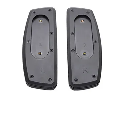 1Pair Office Chair Replacement Armrest Arm Pads Cap Computer Chair Handle Bracket with Mounting Hole