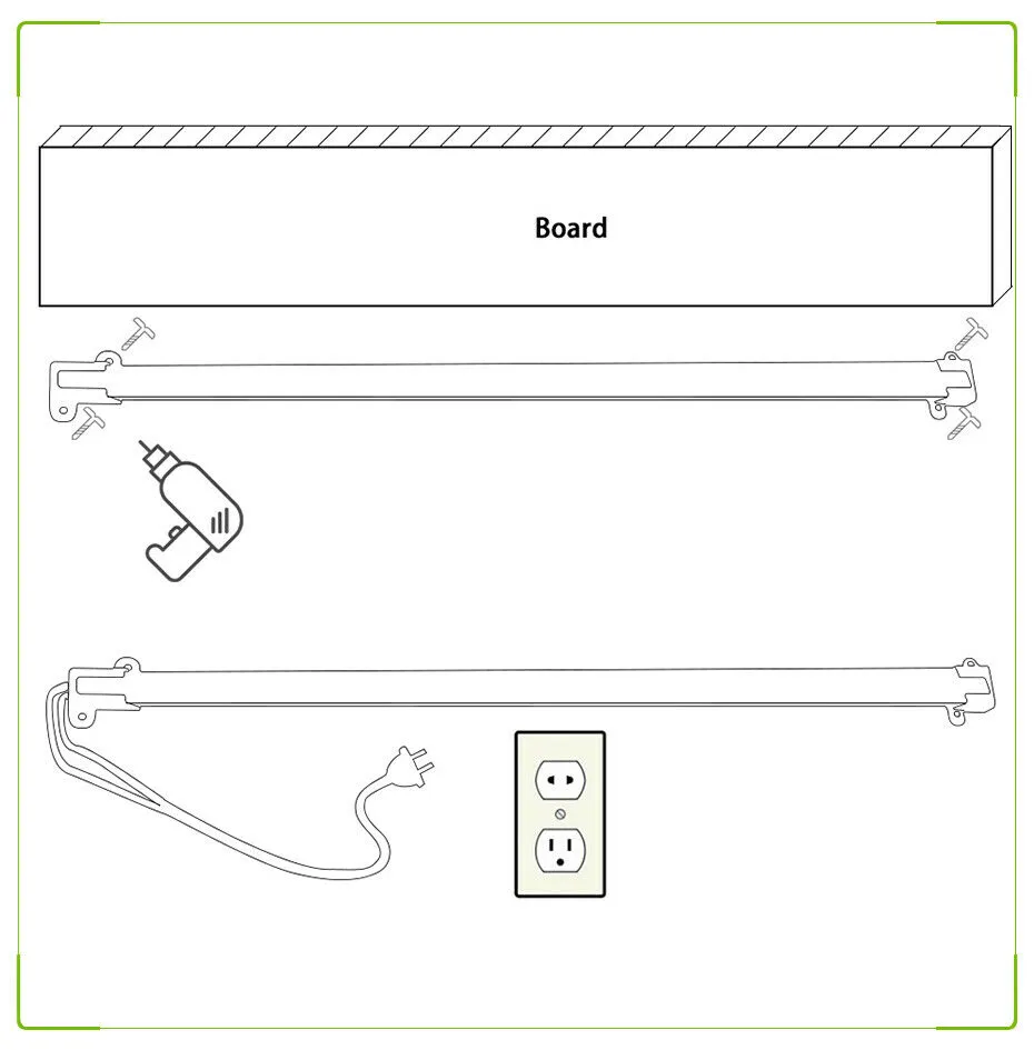 30cm 220V barra led Rigid Light Strip High Brightness 8W 72LEDs Fluorescent  Floodlight Tube Bar Industries Showcase Display Lamp