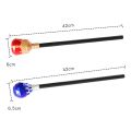 GS Red/Blue King Queen Scepter Performance Plastic Princess Prince Cane Exquisite Cosplay Props Hand Wand Gril. 