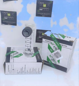 ms7 Rotameter Flow Meter Udara Oksigen 0-3 LpM flowmeter rota meter