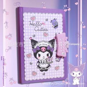 PaulWeekend Cute Cartoon Password Diary for Kids with Lock Perfect Gift for Childrens School Supplies and Daily Journaling