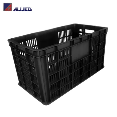 Allied Heavy Duty Industrial Stackable Plastic Crate Storage Organizer IC-8826