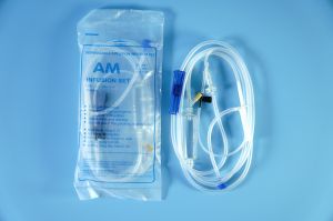 Bộ dây truyền dịch AM khử trùng có màng lọc - 20 giọt/ml