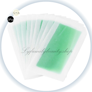 Hair Removal Wax Disposable Paper Strips 1 Pcs for Sensitive Skin Facial Body Arms Legs Underarm