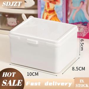 SDJZT Korean Transparent Storage Box Blind Box Card Photocard Storage Box Photo Card Organizer Classification Flip Box