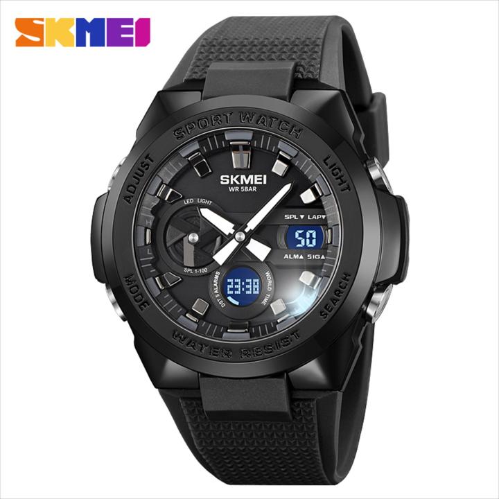 Jam Tangan Digital Pria SKMEI 2105 Fashion Water Resist Original