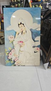 Tranh sơn mài Phật Bà Quan Thế Âm Bồ Tát