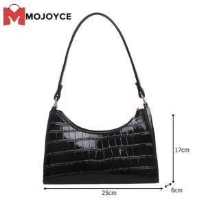 MOJOYCE Comfortable Womens Crossbody Bag with Vintage PU Finish and Zipper Closure for Casual Outings