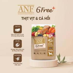 [Mua 1 tặng 1] ANF 6free plus 5.6kg - Thức ăn hạt cao cấp cho chó mọi lứa tuổi 3 vị nhập khẩu Hàn Quốc