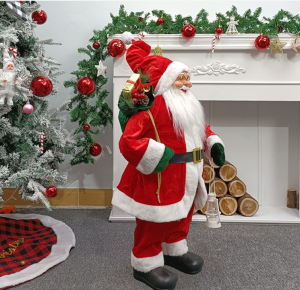 Ông Già Noel Đứng Cao 62cm Trang trí Cây Thông Trang Trí Noel Giáng Sinh MẪU X