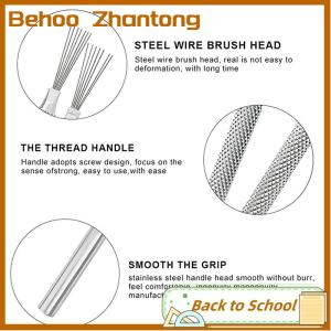 Behoo เครื่องมือแกะสลักลวดลายขนนก7พินเครื่องมือแกะสลักดินโพลิเมอร์เครื่องมือแกะสลักเครื่องปั้นดินเผาแปรงเครื่องปั้นดินเผาอุปกรณ์ทำเค้ก