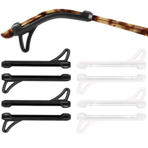 8PCS Glasses Hooks Anti-Slip Silicone Eyeglasses Temple Tips Sleeve Retainer - Local Delivery