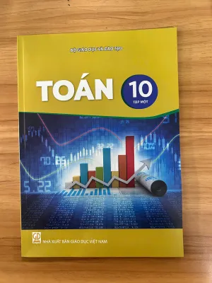 Sách giáo khoa Toán 10- tập một- Kết Nối Tri Thức Với Cuộc Sống (Kèm nilon bọc sách nhãn tên)