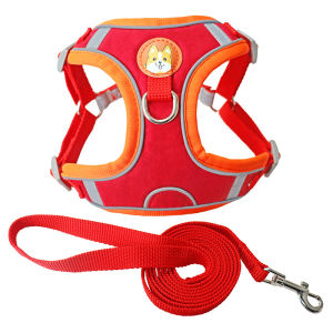 DÂY DẮT CHÓ MÈO KÈM YẾM THOẢI MÁI CHO CHÓ NHIỀU MÀU