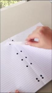 Sổ Xé Đục Lỗ Kẻ Ngang A4 200/400 Trang - Tập Lecture Pad Ruột Sổ Còng Ghi Chép Bài Viết Sơ Đồ Tư Duy