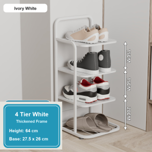 【Rainbow Culture】 Metal Shoe Rack / 4/5/6/7 Tier / Multi-Layer / Space Saving / Storage Organizer / Entryway