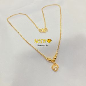 COD Kalung Anak Cewe Lapis Emas Model Korea Murah Hadiah Terbaik Aksesoris Fashion Kalung