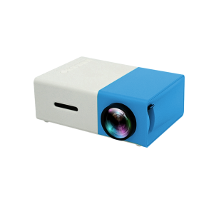 TECHZONE Mini Portable Projector Mini Handheld LED Projector with 1080p and Support Screen for Home Theater