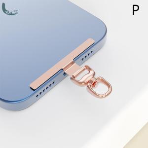 YUYIN4 พัดลมมือถือ แรง สายคล้องโทรศัพท์โลหะแข็งแรงทนทานขนาด0.3มม. หมุนได้360องศาสำหรับเปลี่ยนสายคล้องโทรศัพท์