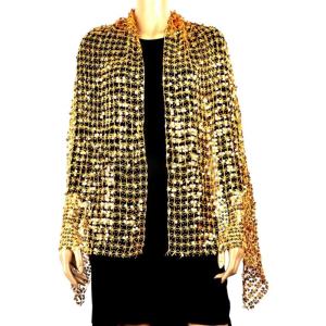 Popular Sequined Evening Shawl Glittering Scarf For Women Multiuse Fashion Party Stole Accessory For Formal and Casual