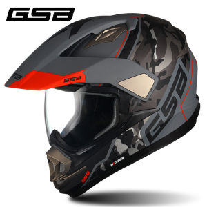 GSB XP-14A Motorcycle Off-road Helmet for Men and Women Electric Vehicle Rally Helmet DOT ECE Certified ADV Motocross
