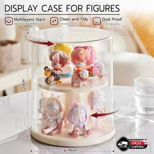 MLIFE - กล่องอะคริลิคใส กล่องโชว์โมเดล ฟิกเกอร์ กล่องเก็บโมเดล ชั้นวางโมเดลอคริลิค กล่องใส่ของ กล่องโมเดล ตู้โมเดล - Acrylic Display Cover Figure Model